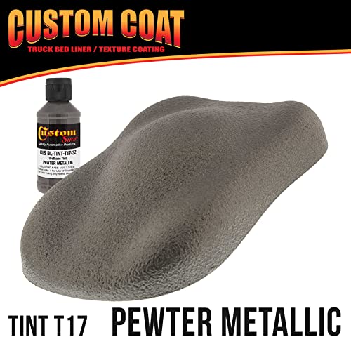 Custom Coat Pewter Metallic 2 Gal. Spray-On Bed Liner Kit Gun & Regulator