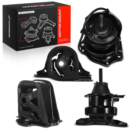 A-Premium Engine Motor Mount and Transmission Mount Kit, Set of 4 - style: 4PCS (1998-2002 Accord L4 2.3L SOHC Automatic)