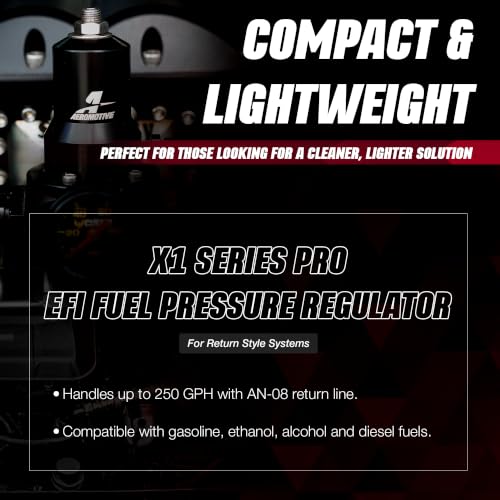 Aeromotive X1 Series Pro Return Style EFI Regulator - 13305