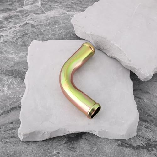 2pcs 90° Elbow Heater Hose Connector Adapter Coolant Fitting for Automotive Systems, 3/4" x 3/4" in 19mm x 19mm - size: For 19mm Hose