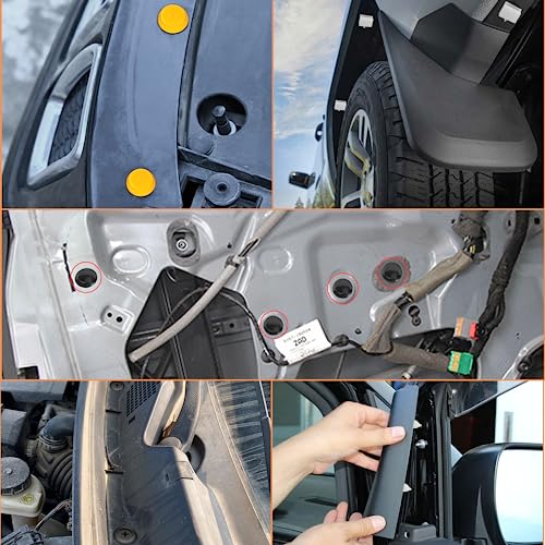 GOOACC 1001PCS Universal Car Clips Mixed Auto Retainer Rivet Push Clips - color: 1000Pcs Mixed Clips + 1 Remover