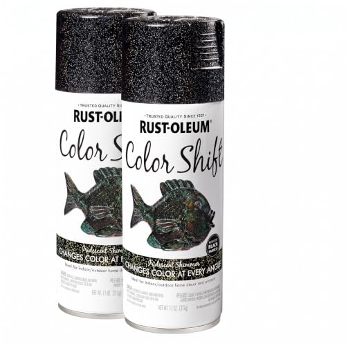 Rust-Oleum 384335 Specialty Color Shift Spray Paint, 11 oz,Iridescent Shimmer (Pack of 2) - color: Iridescent Shimmer, size: 11 oz (Pack of 2)