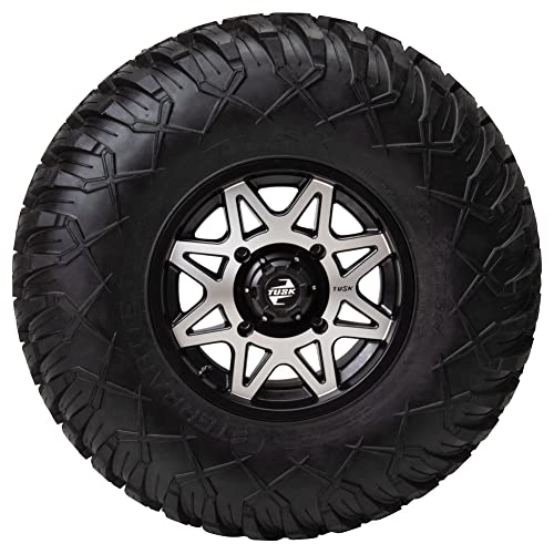 4/110 Tusk Tintic Wheel 14x7 5.0 + 2.0 Machined/Black