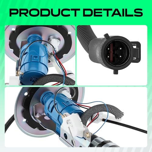 YHTAUTO Center Tank Fuel Pump Assembly with Sending Unit for Ford
