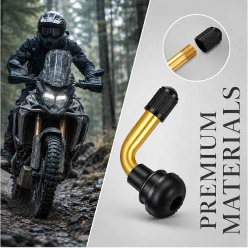8 Pcs PVR60/PVR70 Valve Stem Bent 90 Degree Angled