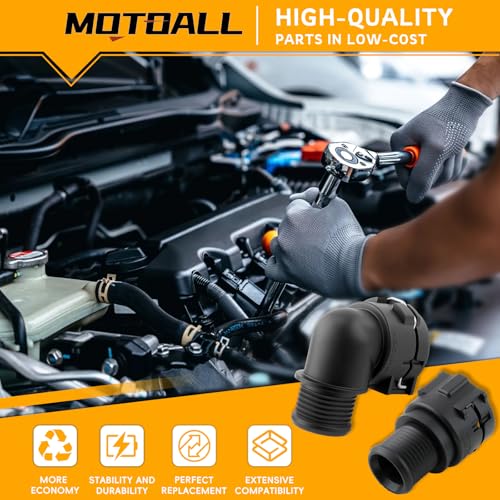MOTOALL Heater Inlet Hose Connector 95089363 for Chevy Sonic Trax Cruze