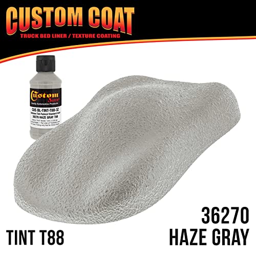 Custom Coat Haze Gray Spray-On Urethane Truck Bed Liner Kit, 1 Gallon