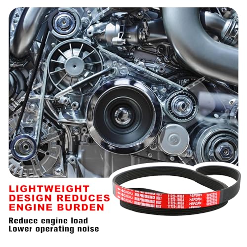 6PK2230 Serpentine Drive Belt - size: 6PK2235