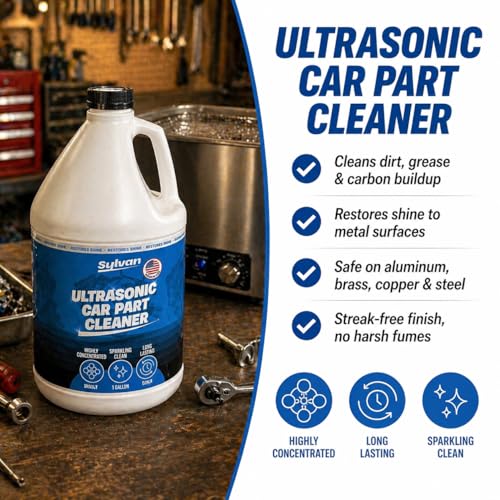 1 Gal Ultrasonic Carburetor & Parts Cleaner Solution - size: 128 Fl Oz (Pack of 1)