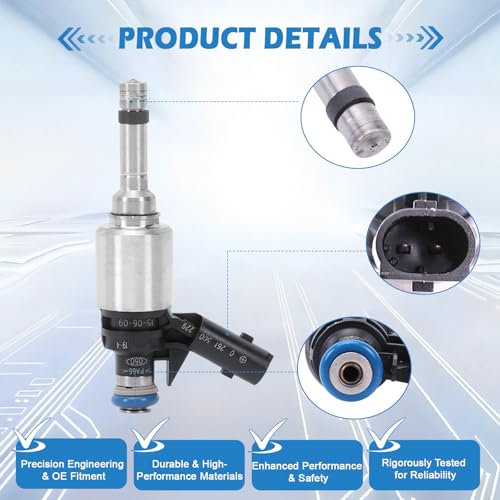 Fuel Injectors Fit For Hyundai Elantra Kia Soul 2014-2016 OE# 35310-2E500