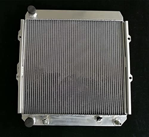 4 Rows Aluminum Radiator For 1990-1993 Toyota Land Cruiser LJ70/71/73/77/78 2LTE 2.4TD AT
