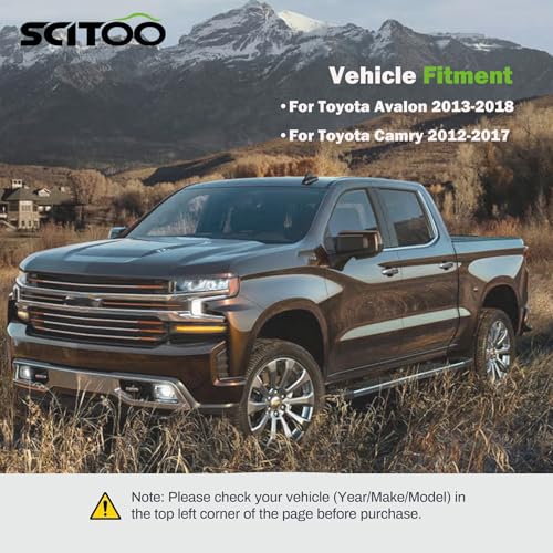 SCITOO 8pcs Front Suspension Kit fit 2012-2018 for Toyota Avalon, Camry
