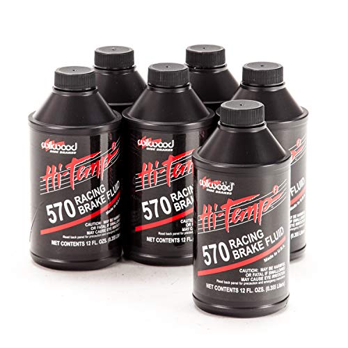 Wilwood Hi-Temp 570 Racing Brake Fluid (6) - size: 6, 12 oz Bottles