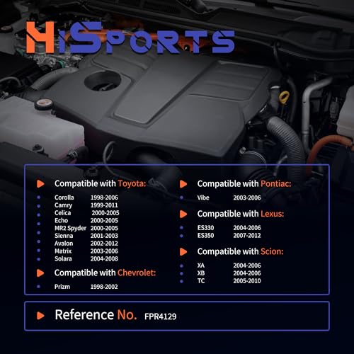 HiSport 2328022010 Fuel Injection Pressure Regulator, 3 Bar - size: HSFPR4129