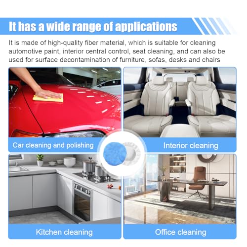 15PCS Car Polisher Pad Bonnet, 9 to 10 Inch Soft Polishing Bonnets Buffing Pads, Car Wax Cover Kit for Car Orbital Buffer Polisher, 10 Microfiber Bonnets + 5 Woollen Polishing Pad Covers (9-10 Inches) - size: 9-10 Inches