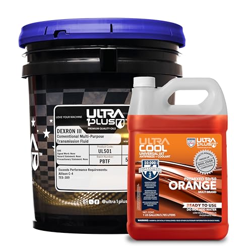 Ultra1Plus ATF Dexron III/Mercon Transmission Fluid Multi-Purpose & Antifreeze Coolant