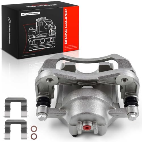 A-Premium Front Right Passenger Disc Brake Caliper with Bracket - style: Front Passenger
