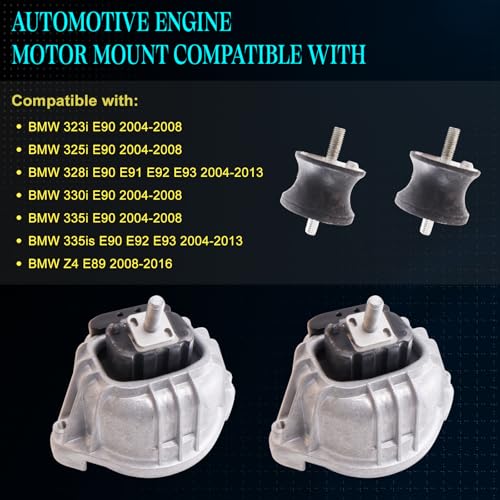 Motor Mount Kit for 08-13 128i/06 325i/11-13 328i/07 328i - size: A4012 A4043 A4012 A4043