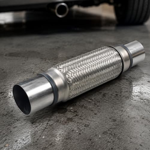 Exhaust Flex Pipe 2 Inch, Stainless Steel Flexible Exhaust Pipe