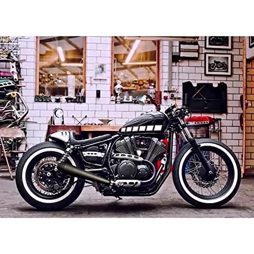 Sporacingrts Stainless Steel Motorcycle Exhaust Muffler Black - color: Black