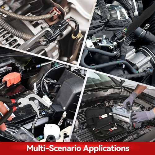 3PCS Automotive Wire Connector Removal Tool Kit - Electrical Disconnect Pliers Set Locking Tab Disconnect for Car Sensors, Wiring Harnesses, Ergonomic Non-Slip Handle - size: 3