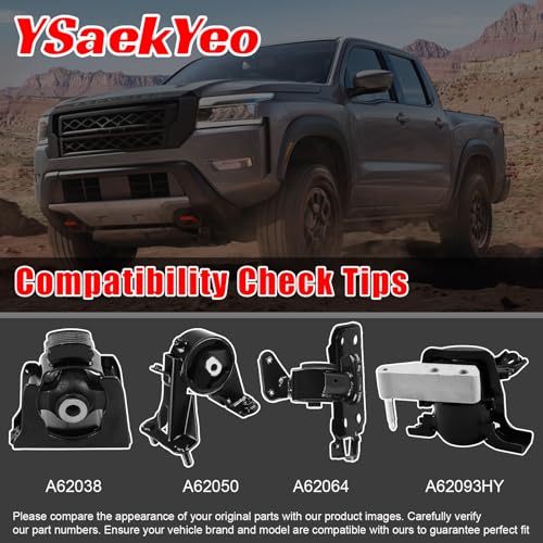4PCS Engine Motor Mount Set Compatible with Toyota RAV4 2009-2012 L4 2.5L - size: RAV4 2009-2012 L4 2.5L