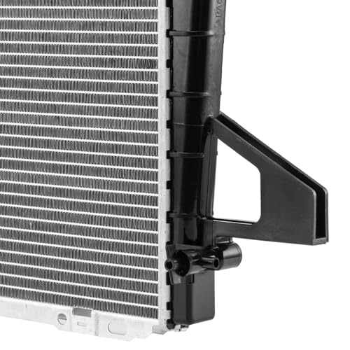 Torchbeam Vehicle Radiator Replacement For 1985-1996 F-150 5.0L, 1989-1996 F-150 5.8L, 1989-1996 F-25 5.8L,1985-1992 Bronco 5.0L, 1985-1992 Bronco 5.8L,F-25 5.0L Transmission Oil Cooler Included - size: CU1453
