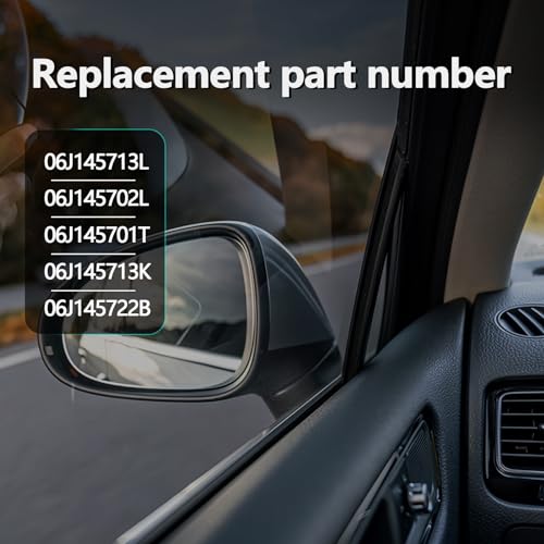 Turbo Wastegate Rattle Flapper Repair Rebuild Kit Compatible with GOLF MK6 GTI Audi IHI RHF5 2.0T RHF5H A3 A4 A5 Q3 Q5 TT Quattro 2009 2010 2011 2012 Replaces for 06J145713L