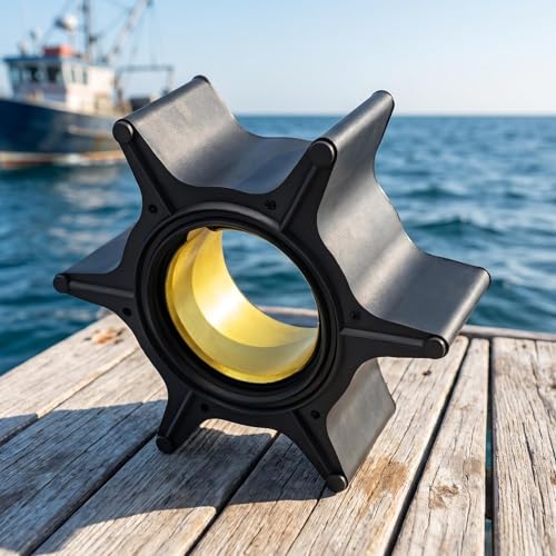 Water Pump Impeller 47-89983T 6-Vane for Mercury 30-70HP - size: 47-89983