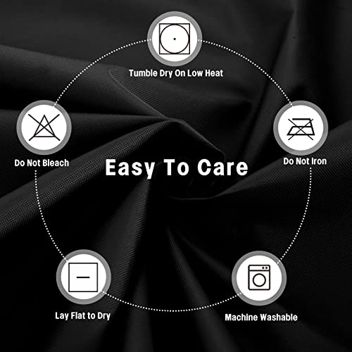 OutdoorLines Waterproof Tire Covers Set of 4 - color: Black, size: XL - Fits Tire Diameters 33"-35"