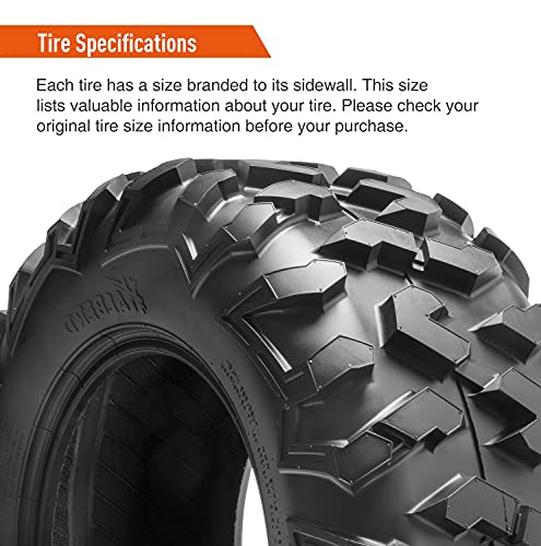 HALBERD ATV Tire, 24x10-12, 6PR All Terrain - size: 24x10-12