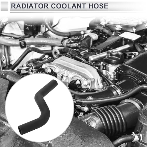Upper Radiator Coolant Hose for Honda Accord 2.3L 1998-2002 Good Sealing Water Hose Pipe No.19501PAAA00 Rubber 1 Pc