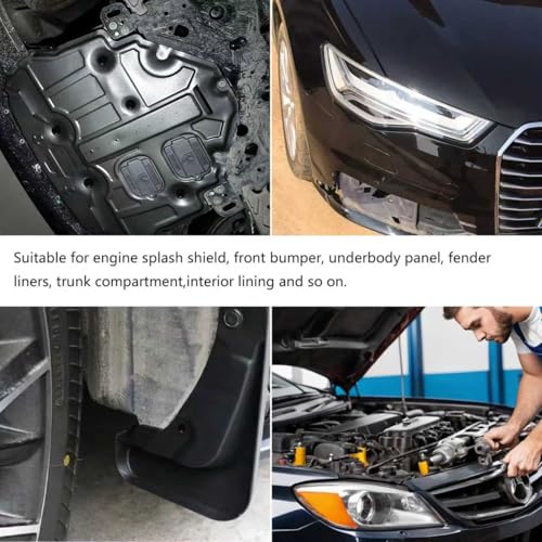 200Pcs Nylon Universal Cable Tie Buckle for Car, New Multifunctional Heavy Duty Self Locking Automotive Fasteners for DIY Car Repair, Wire Management, Home,Office Use
