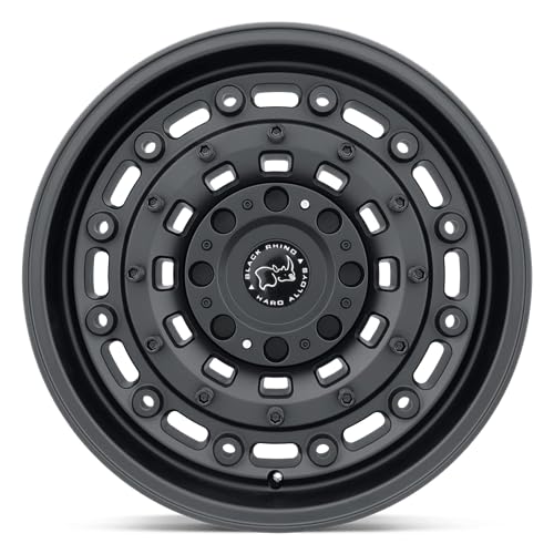 Black Rhino Hard Alloys ARSENAL 17X9.5 5X5.0/5.5 4.54-18mm TEXTURED MATTE BLACK - 1795ARS-80035M78 - color: TEXTURED MATTE BLACK, size: 17X9.5, 5X5.0/5.5, 4.54, -18mm
