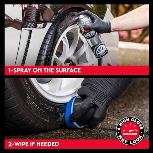 Griot's Garage Black Shine Tire and Trim Coating 15 oz, 6 pk - size: 15 Ounce (Pack of 6)