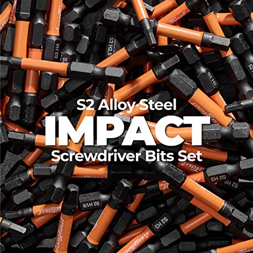 toolant Impact Hex Bit Set, Metric, 10-Piece - size: 10pcs(Metric)