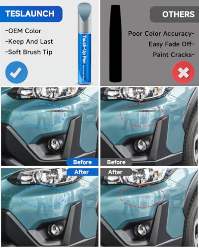 PAF Cool Gray Khaki Compatible with Subaru Exact Match Touch Up Paint Car Scratch Repair - color: Cool Gray Khaki(PAF) compatible with BRZ/Crosstrek/WRX
