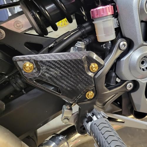 210pcs Motorcycle Fairing Bolts Kit for Sportbike Black - color: Black