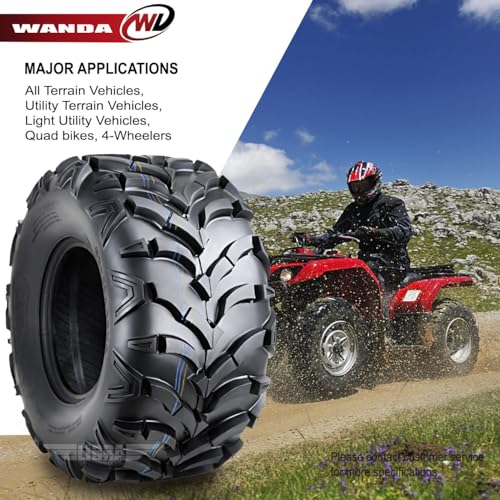 WANDA 2 New AT MASTER ATV/UTV Tires 24x8-12 /6PR P341-10151 - size: 24X8-12