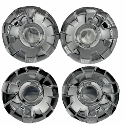 GENERIC Center Cap Set for 2007 2008 2009 Chrysler Aspen Chrome 18x8 Wheels Replaces Part 52013719AA