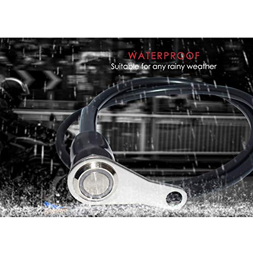 LED Motorcycle Switch ON-Off Headlight Fog Light Handlebar Adjustable Mount Waterproof Switches Button DC12V β¦