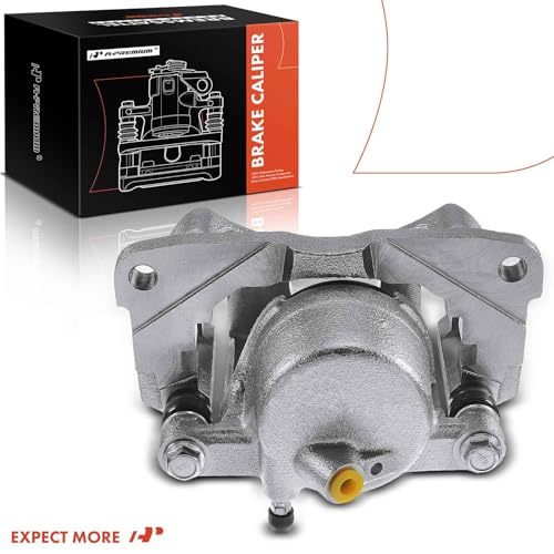 A-Premium Front Right Passenger Disc Brake Caliper with Bracket - style: Front Passenger Side