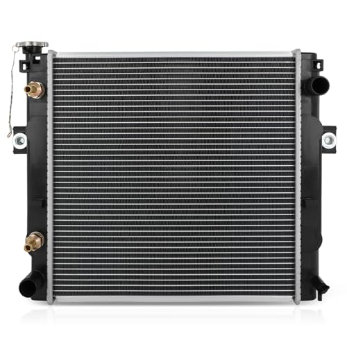 SCITOO 91E0100010 Radiator Fit for Mitsubishi MCFA FG25N Cat P5000 P5500 - size: 91E0100010 Forklift