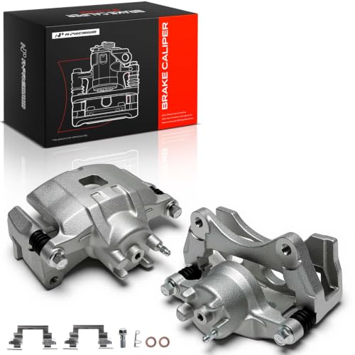 A-Premium Front Left and Right Side Disc Brake Caliper with Bracket