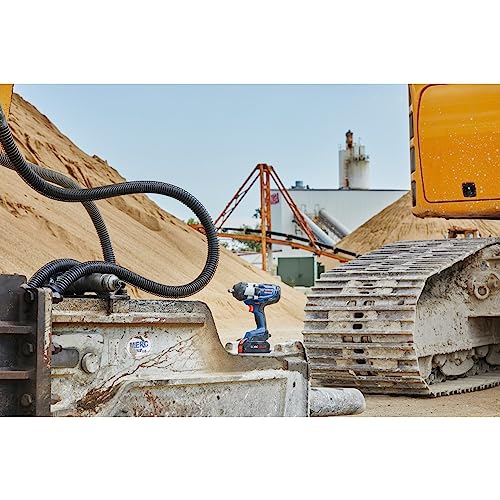 BOSCH GDS18V-740CN PROFACTOR™ 18V Connected-Ready 1/2 In. Impact Wrench with Friction Ring (Bare Tool) - style: Tool Only w/ Bluetooth Connectivity