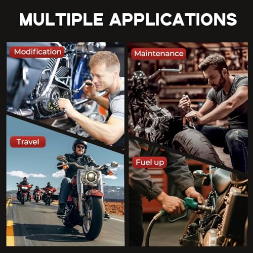 Brake Bleeder Hose One Way Check Valve, One Way Brake Bleeder Valve for Motorcycle Clutch, Brake Bleeder Check Valve for Hydraulic Brake System, Soft Tube with Metal Clips (1 Set)