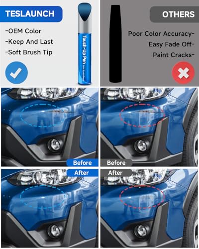 J8U Quartz Blue Pearl Compatible with Subaru Exact Match Touch Up Paint Car Scratch Repair - color: Quartz Blue Pearl(J8U) compatible with Crosstrek/Forester-models/Impreza/XV-Crosstrek