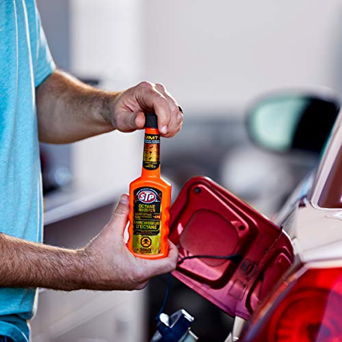 STP Octane Booster, Bottled Fuel System Cleaner Restores Lost Power and Acceleration, 5.25 Oz, (Pack of 2) - size: 5.25 Fl Oz (Pack of 2)