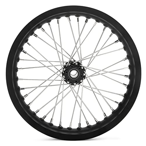 TOFR 14" x 2.15" Front Rear Wheels Rims Hubs for Sur ron Light Bee X LBX - color: Black, size: 14" 14" Front Rear