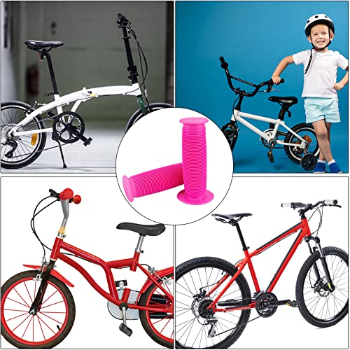 2 Pair Mini Kids Bike Handlebar Grips Non-Slip Soft Rubber Bicycle Grips
